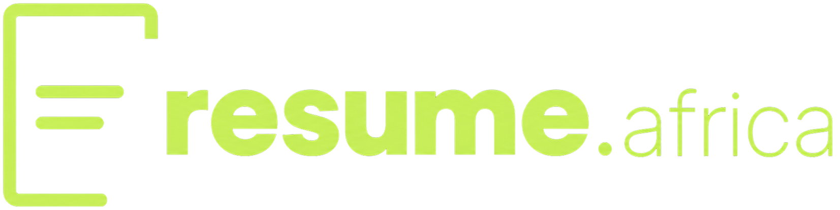 Resume Africa
